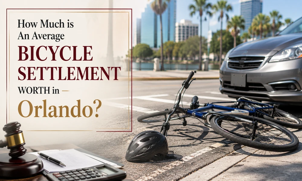How Much is An Average Bicycle Settlement Worth in Orlando?
